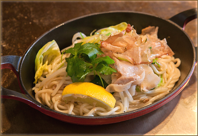 塩焼き細うどん