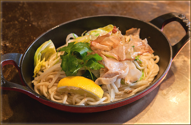 塩焼き細うどん